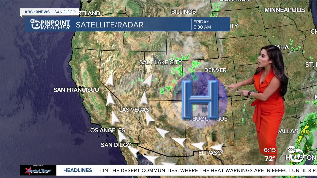 San Diego's Weather Forecast for July 26, 2024: Stormy, hot and muggy conditions take a backseat this weekend