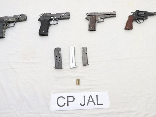 Five shooters of Landa gang held with weapons