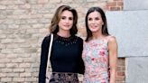 Queen Letizia and Queen Rania Coordinate in Florals on Joint Outing