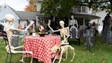 Creating an elaborate Halloween display in Paramus is a family affair