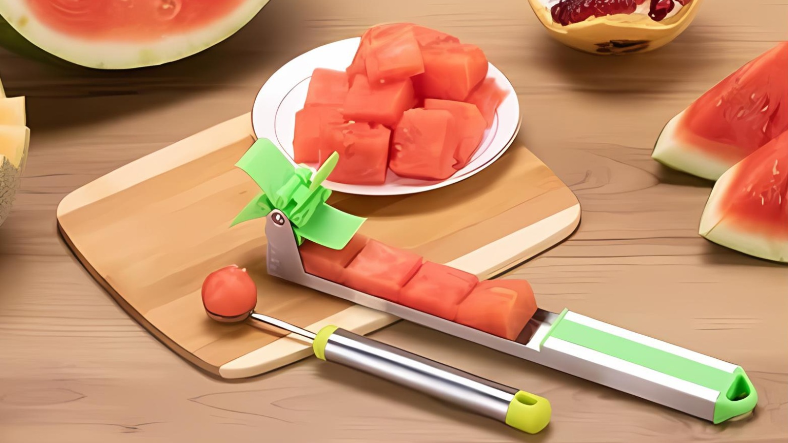 This viral $10 watermelon cutter will spare your wrists this summer