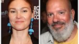 Julia Stiles and David Cross Square off in Epic Game of Rock, Paper, Scissors at Star-Studded Holiday Bash