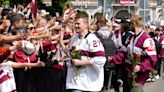 Latvia celebrates in epic fashion after national holiday declared for historic hockey bronze