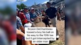 Golfer Bryson DeChambeau Steps In When Man Steals Ball From Kid