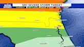 Strong to Isolated Severe Storms Arrive After Near Record Highs Thursday