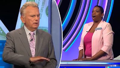 ‘Wheel of Fortune’ host Pat Sajak has shocking reaction when contestant bombs answer