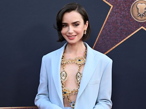 Lily Collins se suma a la lista de celebridades con un corte bob