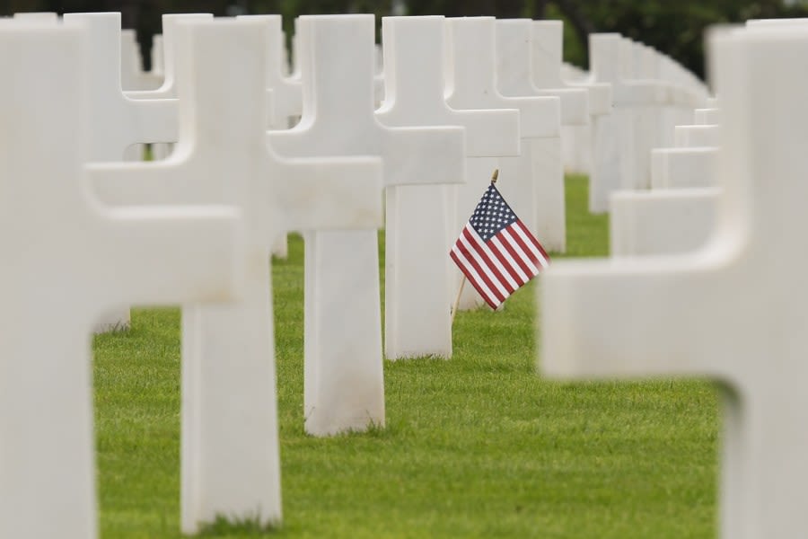 ‘A face and a personal story’: American cemetery in France honors sacrifice of D-Day soldiers