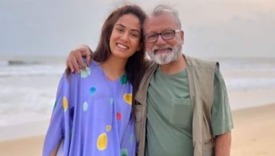 Mira Rajput wishes Shahid Kapoor's dad Pankaj Kapur on Father's Day 2024, shares cute pic with her 'momo companion'
