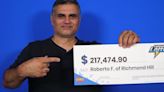 ‘I hope to come back for a third’: Richmond Hill lottery player wins his second six-figure prize