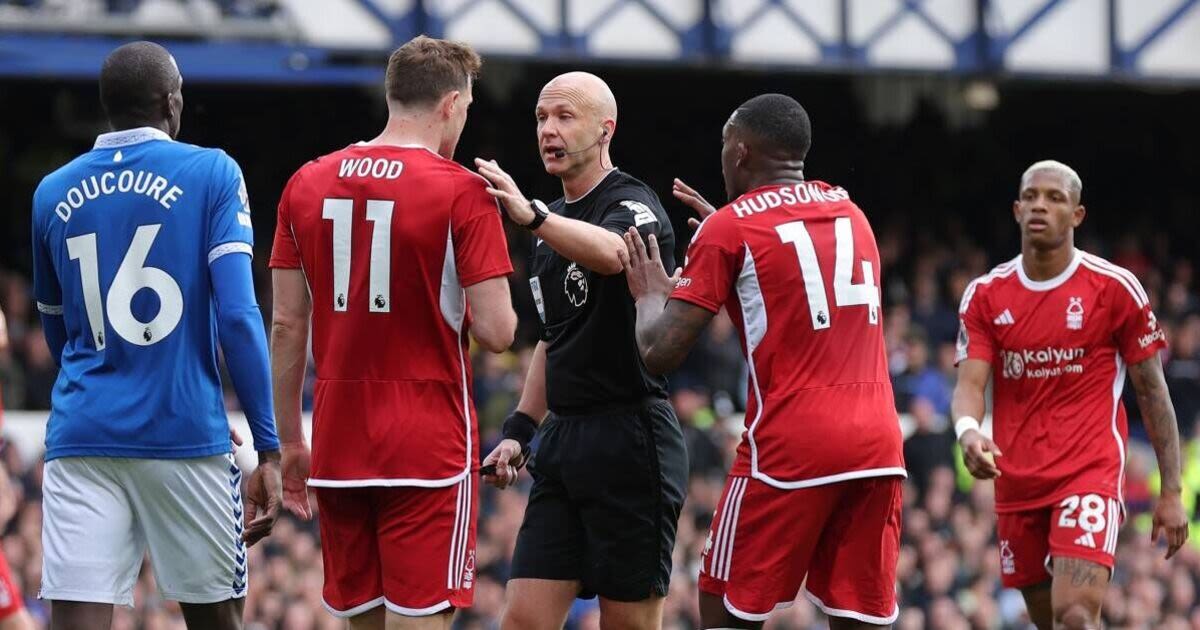 Who all 27 Premier League referees are banned from officiating