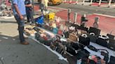 Police crackdown on illegal vendors along 5th Avenue