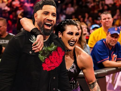 Video: WWE's Jey Uso Offers Rhea Ripley A Shoulder To Cry On At Breakfast Venue - Wrestling Inc.