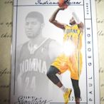 新賣家~13/14~Paul George /15~Signatures~超低限量/15~160 1元起標