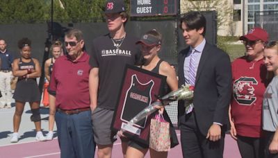 Gamecock tennis player reflects on her journey from Mid-Carolina High School to South Carolina