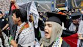 Pro-Palestine student protests continue at weekend commencement ceremonies