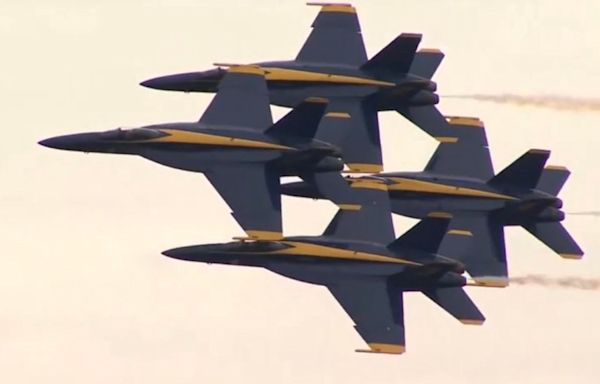 U.S. Navy Blue Angels air show coming soon: full schedule