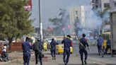Tear gas fired at Congo protesters opposing foreign troops