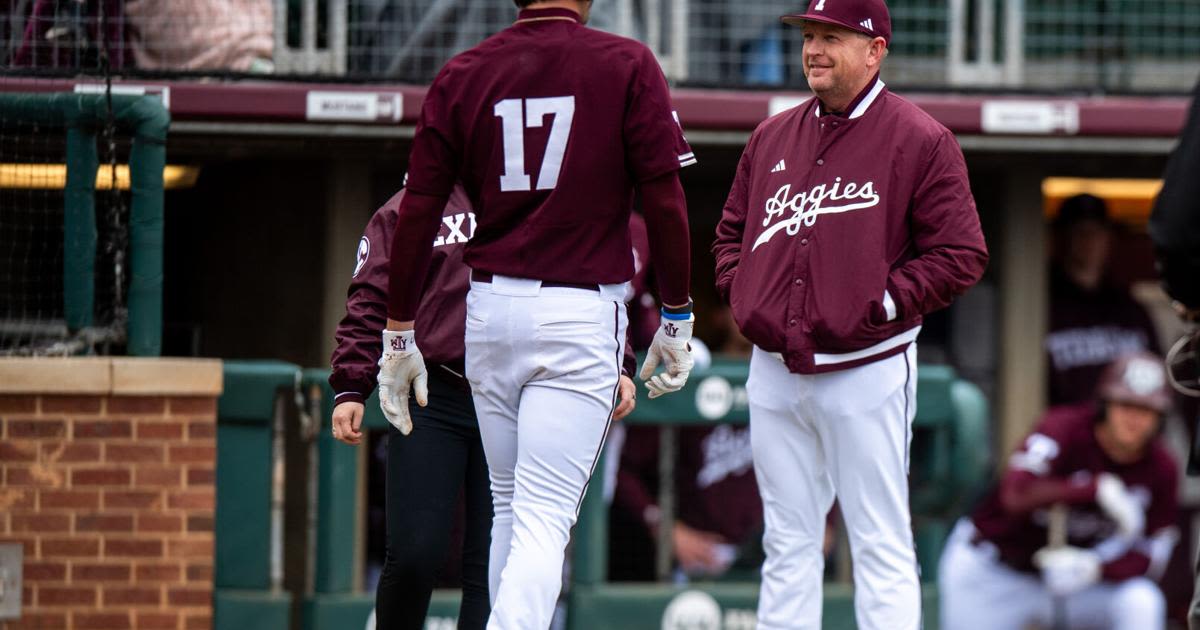 A&M baseball team will face Schlossnagle, Longhorns on April 25-27