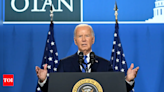 President Joe Biden to campaign again amid democratic nomination talks - Times of India