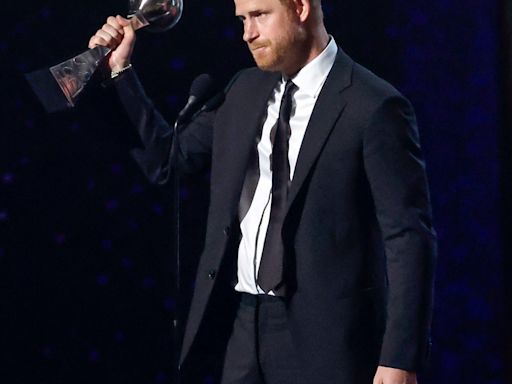 Prince Harry Gives Nod to Late Mom Princess Diana at 2024 ESPYS