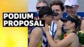 European Rowing Championships: Ukrainian rower proposes to team-mate