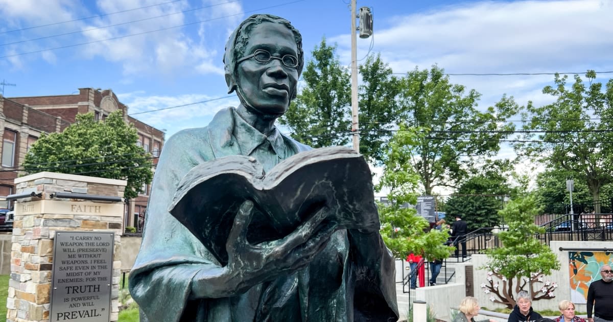 Sojourner Truth statue unveiled where she gave her 1851 ‘Ain’t I a Woman?’ speech