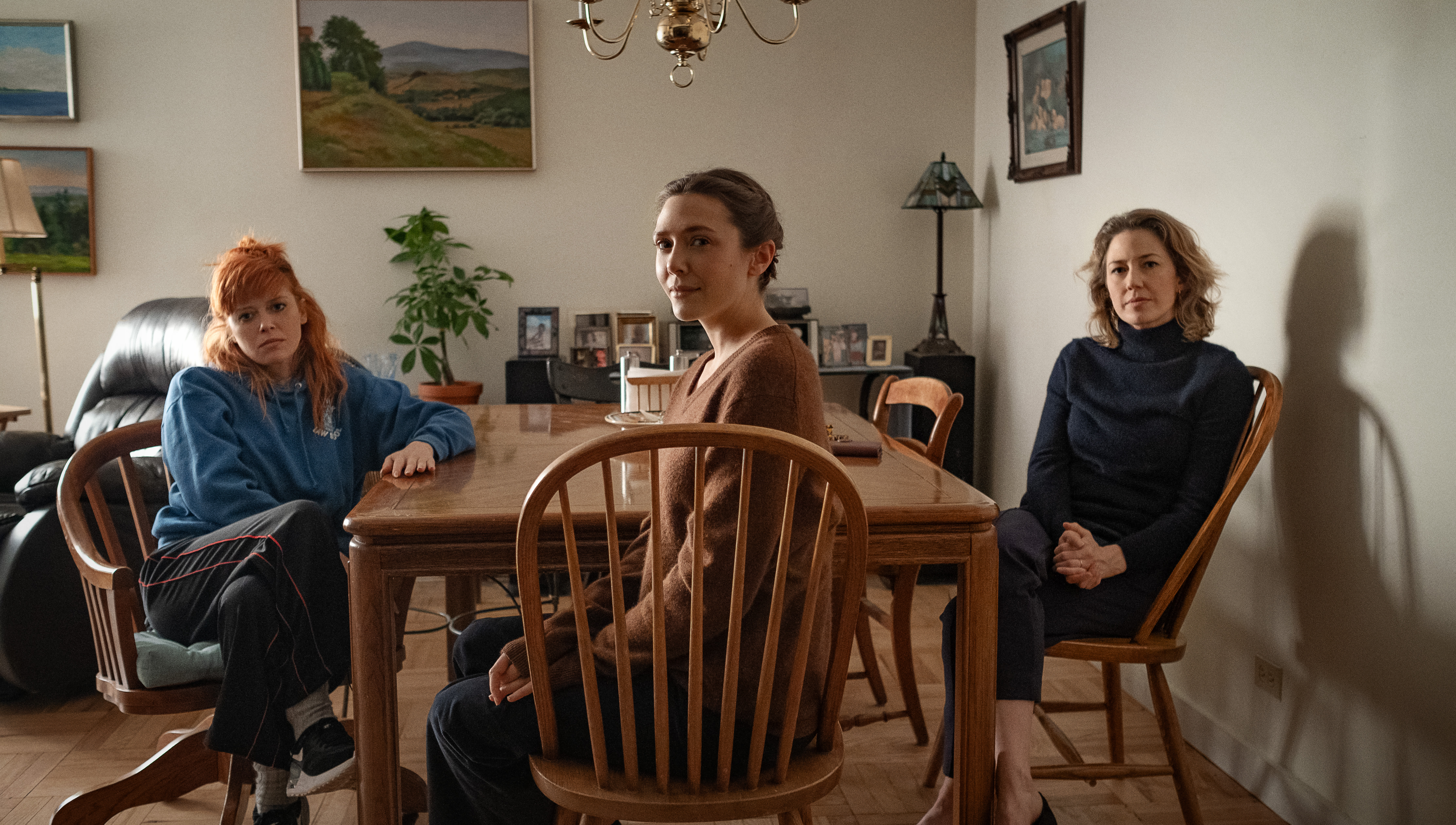 'His Three Daughters': Elizabeth Olsen, Natasha Lyonne and Carrie Coon embrace restrictions in Netflix movie