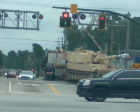 Watch: Cell phone video captures train crashing through tractor trailer carrying a tank! - ABC Columbia