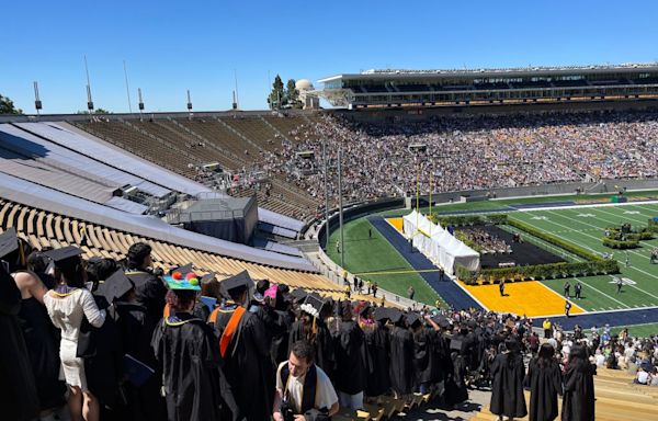 ‘This wouldn’t be Berkeley without a protest’: Cal commencement proceeds amid pro-Palestine student demonstration