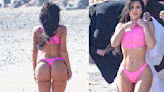 Kim Kardashian Looks Amazing in Unedited Thong Bikini Photos