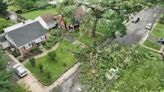 Aerial images of Maryland tornado damage captured by FOX 5 Skyfox Drone