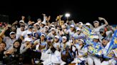 The 6 college softball teams with the most national championships