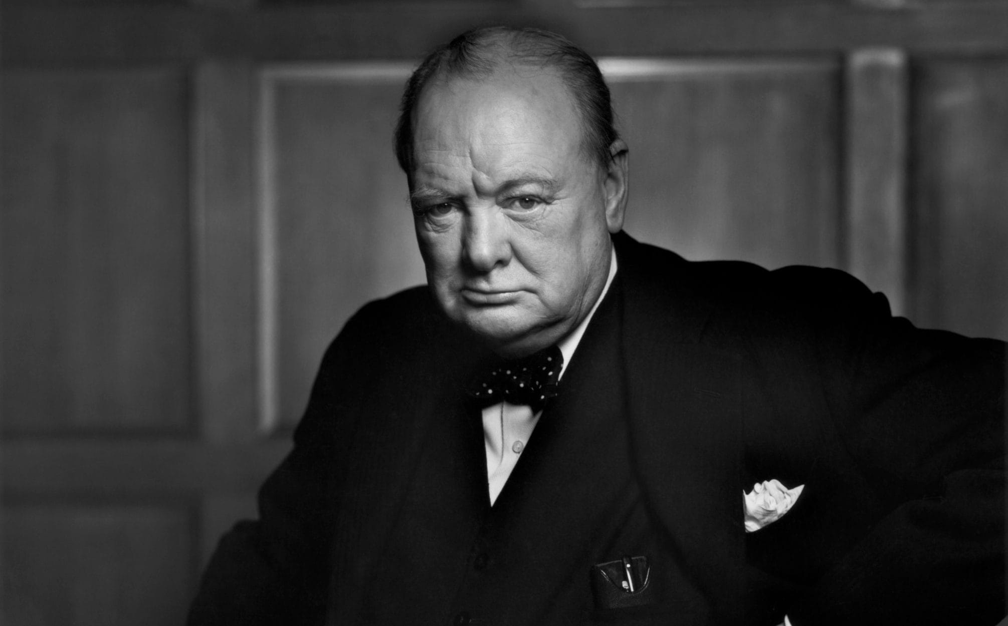 Stolen ‘Roaring Lion’ photo of Churchill found after two-year search