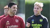 Emile Smith Rowe out to justify Mikel Arteta’s faith as 499-day absence from Arsenal line-up ends tonight