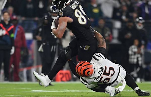 PFF names Mark Andrews as the Ravens' bounce-back candidate for 2024