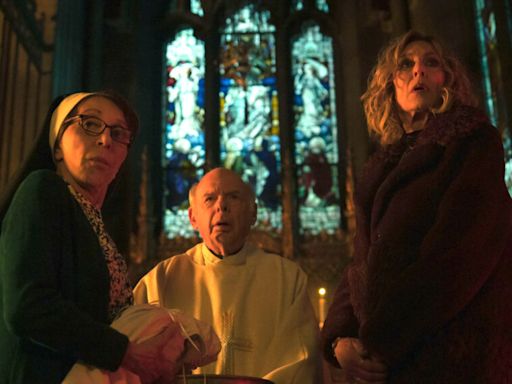 Christine Lahti, Michael Emerson & Katja Herbers on Baptizing the Antichrist on 'Evil'