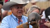 As a weather forecaster, armadillo Bee Cave Bob in Texas isn't too hung up on accuracy