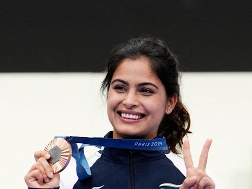 Union Ministers, CMs Yogi, Saini Congratulate Manu Bhaker On Olympic Bronze Win - News18