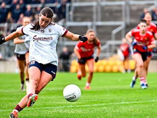 Róisín Leonard’s strike crucial as Galway see off Cork to reach All-Ireland final