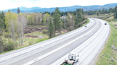 Work underway on I-90 near Fourth of July Pass