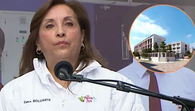 Dina Boluarte inauguró una nueva Escuela Bicentenario: “En 10 meses hemos hecho un colegio, así es cuando no hay corrupción”