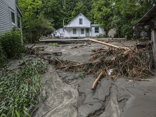 Disaster revisits Vermont as Beryl’s remnants flood the state a year after catastrophic rainfall