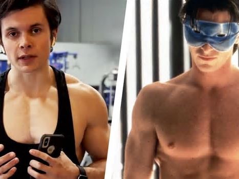 Un youtuber prueba la dieta y el entrenamiento de Christian Bale para "American Psycho" y este es el resultado