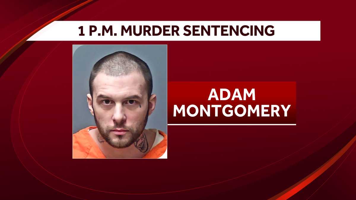 Live hearing at 1 p.m.: Adam Montgomery arrives at courthouse for murder sentencing