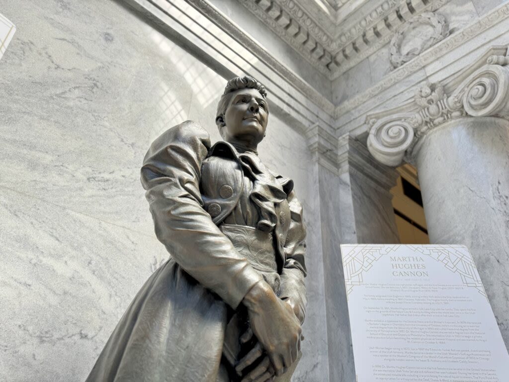 Doctor, state senator, suffragist: Utah’s statue of Martha Hughes Cannon heads to D.C.