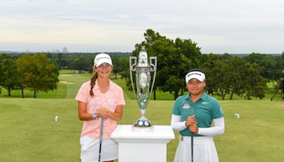 Asterisk Talley leads Rianne Malixi at halfway point of historic U.S. Women's Amateur final