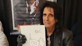 Mr. Nice Guy: Alice Cooper donates cat drawing to Detroit rescue group for fundraising