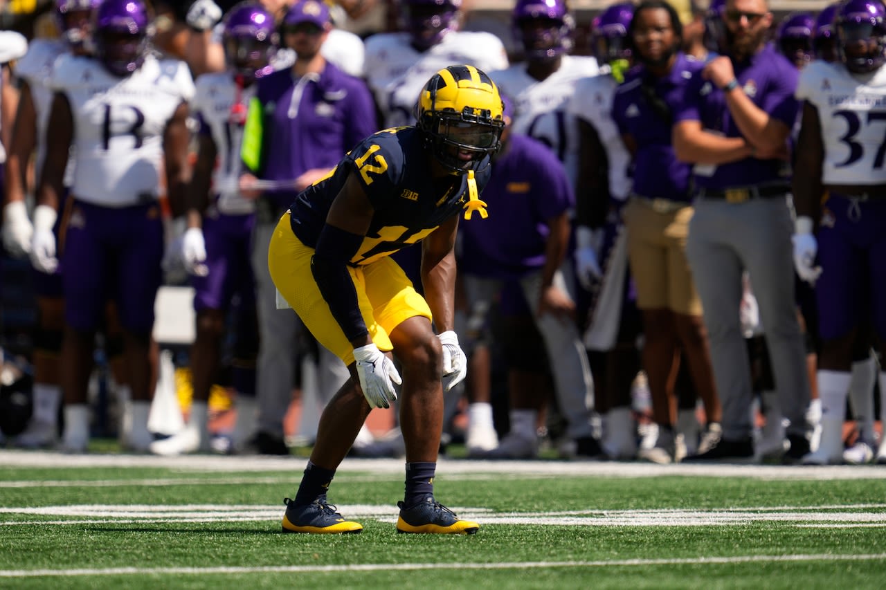 Michigan defensive back signs as undrafted free agent