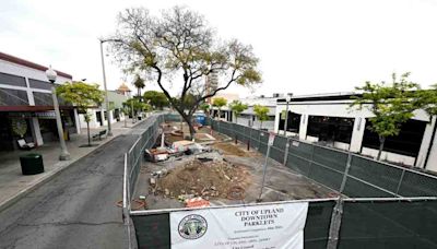 Tree removal delays parklets project in downtown Upland